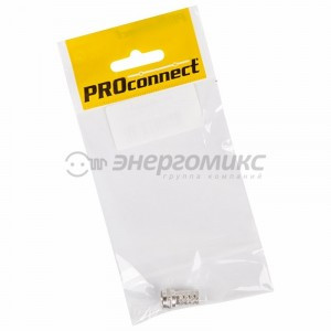 Штекер F  RG-6  "AB"  PROCONNECT (ПАКЕТ БОБ) 1 шт, 05-4003-4-7