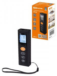 TDM рулетка лазерная ЛР-60, дальность 60м, точность 2мм, подсветка, IP54, 2хAAA SQ1018-0202