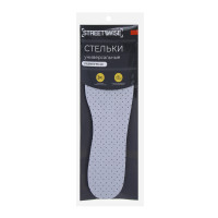 Стельки универсальные тм STREETWISE, латекс, полиэстер, р. 36-46