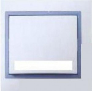 Lezard Мира вставка 1 мест. синяя (уп. 10шт., цена за 1шт.)  801-0120-701