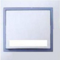 Lezard Мира вставка 1 мест. синяя (уп. 10шт., цена за 1шт.)  801-0120-701