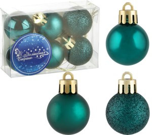 Набор шаров SYQA- 0123120-09, 6шт, 3см Волшебная страна