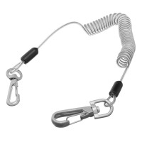 Подвес для инструмента, максимальный вес 1 кг, стальной сердечник, нержавеющие застежка и кольцо Сибртех