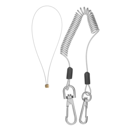 Подвес для инструмента, максимальный вес 1 кг, стальной сердечник, нержавеющие застежка и кольцо Сибртех