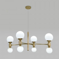 EUROSVET  люстра 8x20W E27 G9 1000x760x1300 30182/8 золото Умный дом Bubble a063207