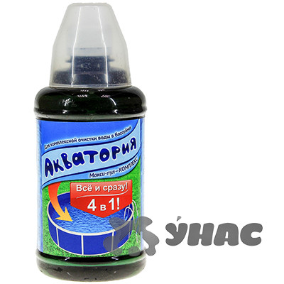 Акватория Макси-Пул-Комплекс 500 мл для бассейна Ваше Хозяйство
