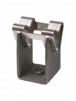 TDM Держатель для гор.и верт.поверхностей,стал.фикс.для прута 8мм, высота 35мм,гор.цинк. SQ2402-3220