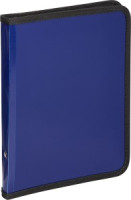 Папка-конверт на молнии с трех сторон плас.синяя  А4,  Attache 1107841