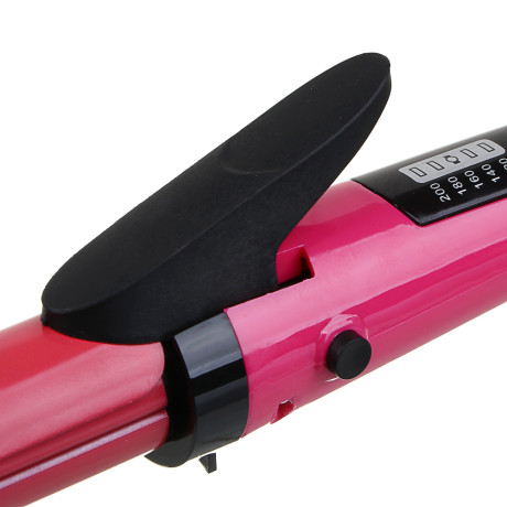 LEBEN Утюжок-плойка для волос, 5 темп.реж, нагрев до 200°, 45Вт/50Гц/240В, пластик, металл, кер