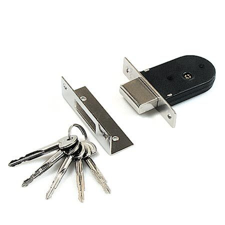 Замок врез 90К-CR (Хром) Apecs (малый, х-образ. ключ)   \48