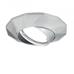 Gauss CA081 св-к встр. MR16 Круг 95(80)x33 Хром