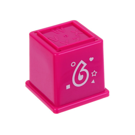 ИГРОЛЕНД Развивающая игрушка "Стаканчики", PP, 6,3х6,3х6,8см