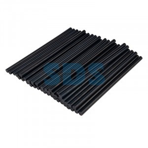 Клеевой стержень d=11мм, 270 мм REXANT черные, 1 кг (0.5 кг + 0.5 кг) (пакет) 09-1271-1