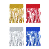 СНОУ БУМ Дождик с волнистым переливом, 15х100см, ПВХ, цвета в ассортименте, 26-340