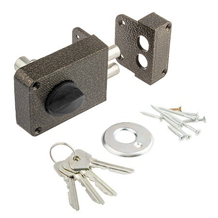 Замок накл ЗН-1-3 Зенит (Бронза)  2 ригеля, 4 англ.ключа   \16