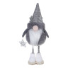 СНОУ БУМ Сувенир Гном 5x6x18 см, полиэстер, серый, 2 вида