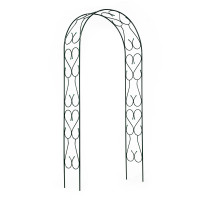 Арка садовая разборная «Узорная широкая» 2.5 х 0.38 х 1.2 м