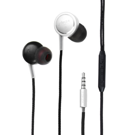 FORZA Наушники проводные внутриканальные Smart, гарнитура, доп.насадки, коробка картон