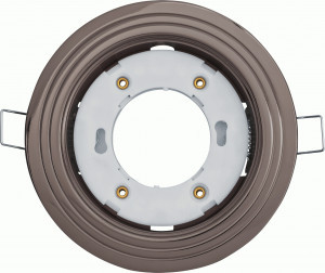 Navigator св-к встр GX53 2 круга 115(95)x40 черный xром NGX-R6-005-GX53 93041