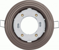 Navigator св-к встр GX53 2 круга 115(95)x40 черный xром NGX-R6-005-GX53 93041