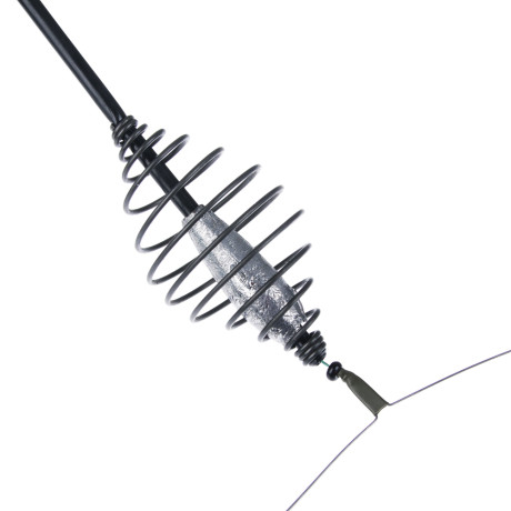 AZOR FISHING Оснастка донная с 3 крючками, антизакручивателем и кормушкой, 5 видов