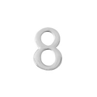 Цифра дверная &quot;8&quot; хром Apecs  \100 (500)
