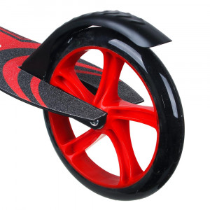SILAPRO Самокат складной 2-х колес., колеса (PU d=200мм ABEC-7), металл, до 90кг, h95-90-85х85см