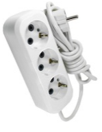 Удлинитель ПВС 3*0,75 7м с/з