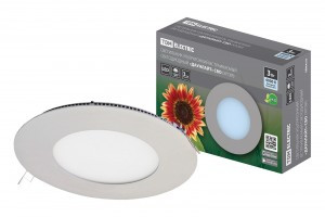 TDM св-к ультратонкий встр. св/д "Даунлайт" СВО(ДВО) (хром) 3W 4000К  SQ0329-0105