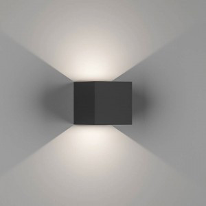 SWG/Design LED GW-A310 NEXT св/д настенный св-к 6W ЧЕРНЫЙ. IP54 4000K 4K