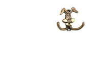 Крючок мебельный 2128, цвет хром