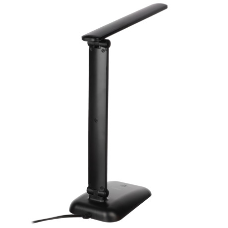 FORZA Светильник переносной настольный, 7 Вт, 350 Лм, 4000K, 220В, кабель 1 м, черный, пластик