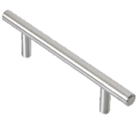 Рейлинг мебельный 160мм хром