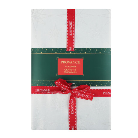 PROVANCE Щелкунчик Скатерть текстильная, 140х230см, 80% пэ, 20% люрекс
