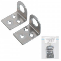 Проушина д/нав.замков 30х70 угловая цинк пара Инд.упаковка+ШК (цена за 2шт) (100) Кунгур