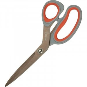 Ножницы Attache selection Energy 220мм эрго.руч,покр.Titanium coffe чер/сер 604065