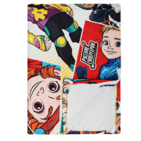 BY Русские супергерои Плед микрофибра, 130х150см, 240гр/м, комиксы