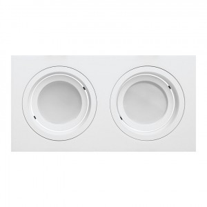 WOLTA св-к встраив. поворотн. ALTO IP20 под лампу 2xGU5.3 белый WH 175x92x22 WDL-GU5.3/02W-02 1/40