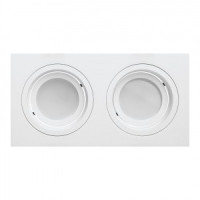 WOLTA св-к встраив. поворотн. ALTO IP20 под лампу 2xGU5.3 белый WH 175x92x22 WDL-GU5.3/02W-02 1/40