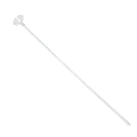 Набор трубочек с зажимом для шарика, 5шт. пластик, 0,5х3,8х41см