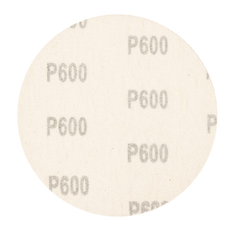 Круг абразивный на ворсовой подложке под "липучку", P 600, 125 мм, 10 шт Сибртех