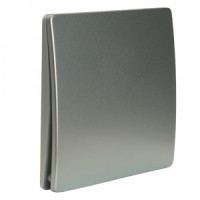 Feron КИНЕТИК выкл. ОУ 1 кл. беспроводной ультратонкий IP65 серебро без контроллера TM91 51029