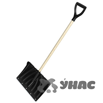 Лопата КРЕПЫШок деревянный черенок и V-ручка D32 465*340/5