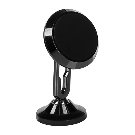 BY Держатель телефона магнитный, на панель, металлический, черный