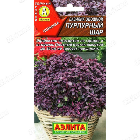 Базилик Пурпурный шар Аэлита Ц