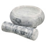 VETTA Ступка с пестиком, 9x4,5см, мрамор, 3 цвета