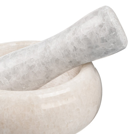 VETTA Ступка с пестиком, 9x4,5см, мрамор, 3 цвета