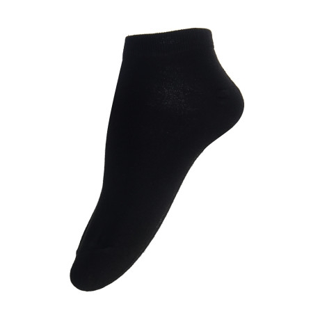 GALANTE Набор носков 5 пар, укороченные, р. 23-25, 85% хлопок, 10% полиамид, 5% спандекс, черный