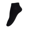 GALANTE Набор носков 5 пар, укороченные, р. 23-25, 85% хлопок, 10% полиамид, 5% спандекс, черный