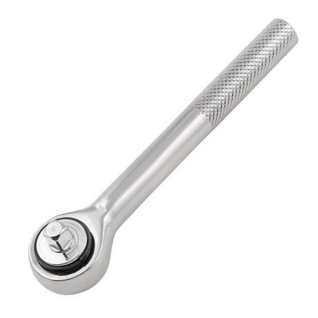 Ключ-трещотка 1/4", 45 зубьев, с переключателем, хром Sparta